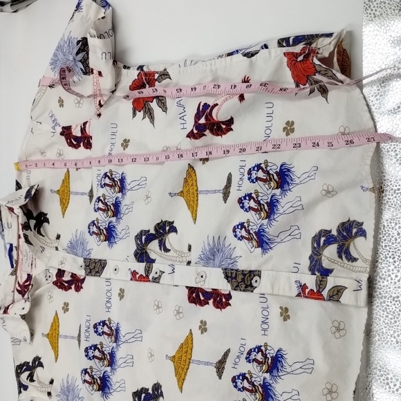 Zipcode Ricky Singh slim fit large Hawaiian Maui short sleeve shirt buttondown - Picture 8 of 10